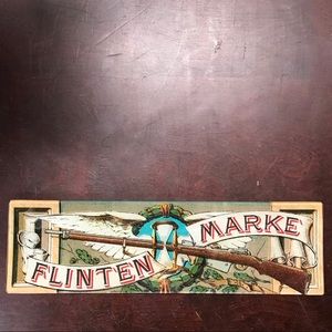 John Derian Flinten Marke Rifle Decoupage Tray